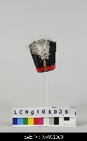 藏品(布袋戲盔帽-六角巾)的圖片